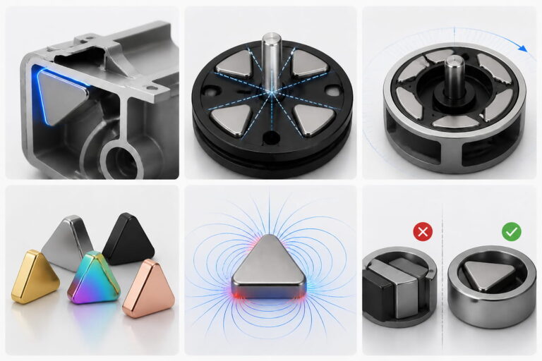 Avantages des aimants triangulaires sur mesure – image