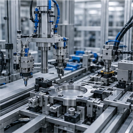 Aimants pour l'automatisation industrielle 23 Équipements de chaîne de montage