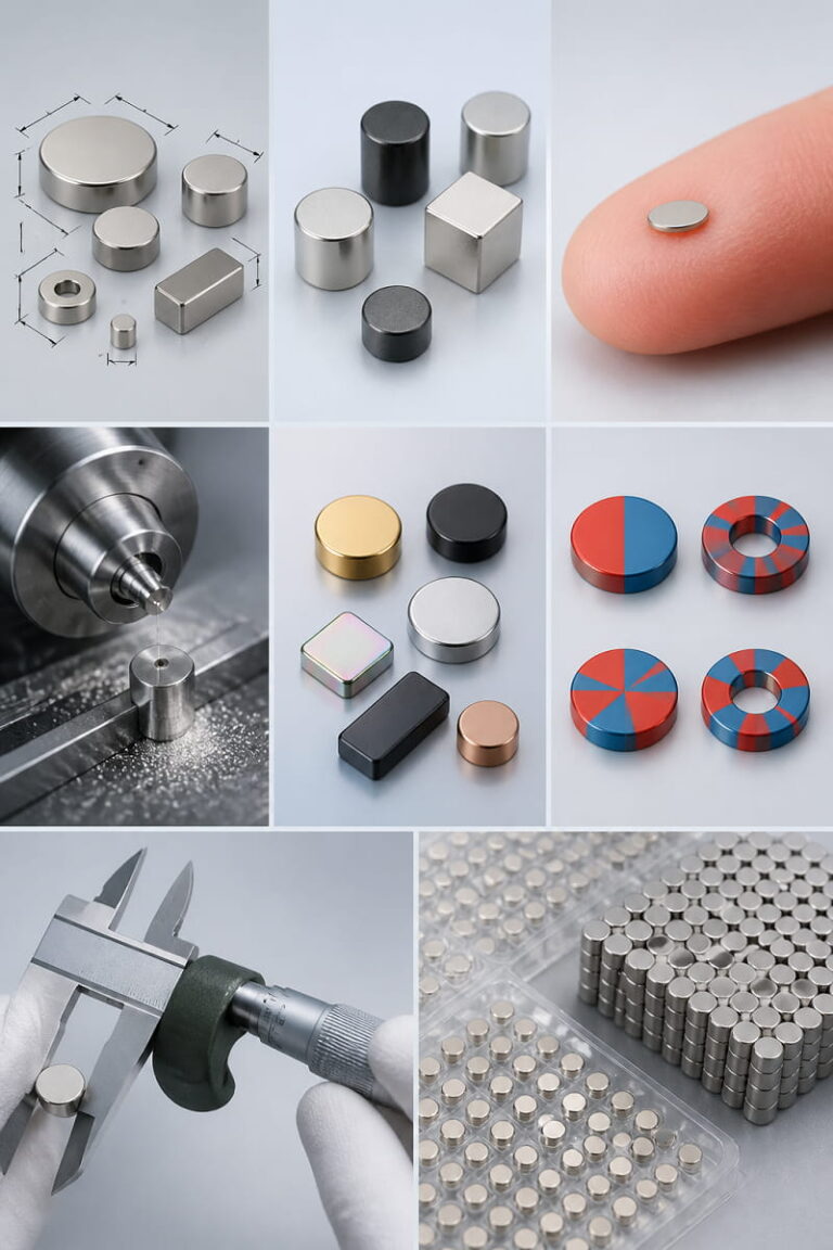 Micro-aimants 7 Solutions sur mesure en micro-aimants