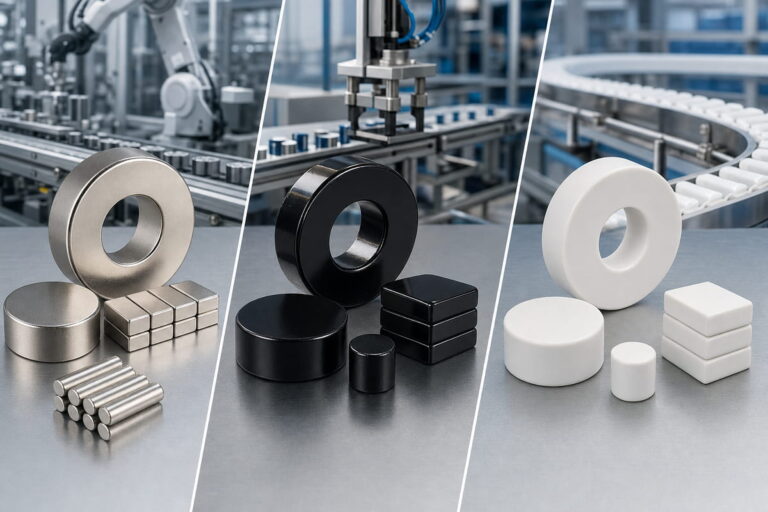 Aimants pour l'automatisation industrielle 27 Revêtements sur mesure pour aimants destinés à l'automatisation industrielle