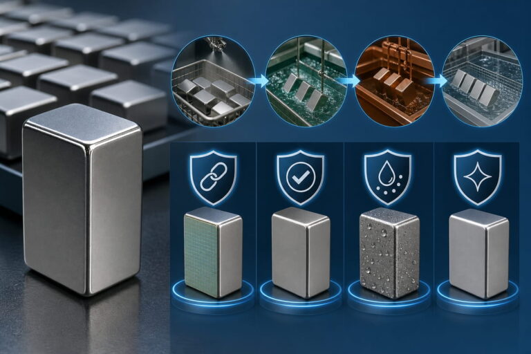 Procédé de revêtement des aimants en néodyme 6 Importance du revêtement des aimants au néodyme dans le processus de fabrication