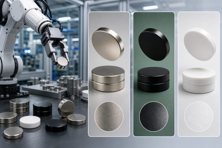 Aimants pour la robotique et l'automatisation 20 Robotics Magnet - Revêtements sur mesure