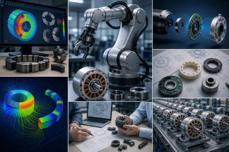Aimants pour la robotique et l'automatisation 21 Assistance technique pour le pôle « Robotique »