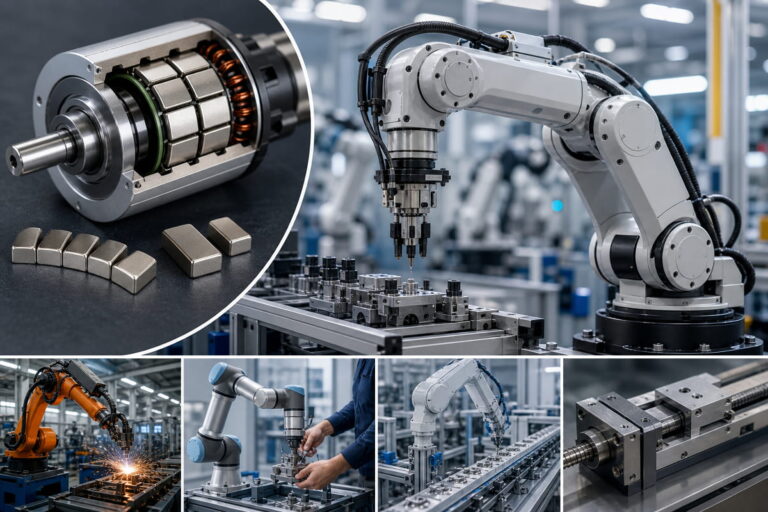 Aimants pour la robotique et l'automatisation 3 Aimant robotique pour actionneurs robotiques