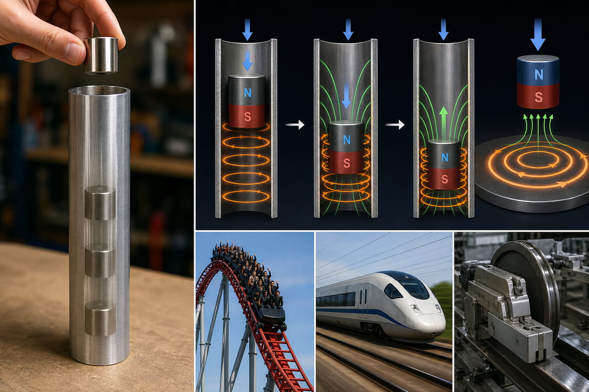 Un aimant adhère-t-il à l'aluminium ? (Voici la vérité !) 5 Courants de Foucault dans l'aluminium