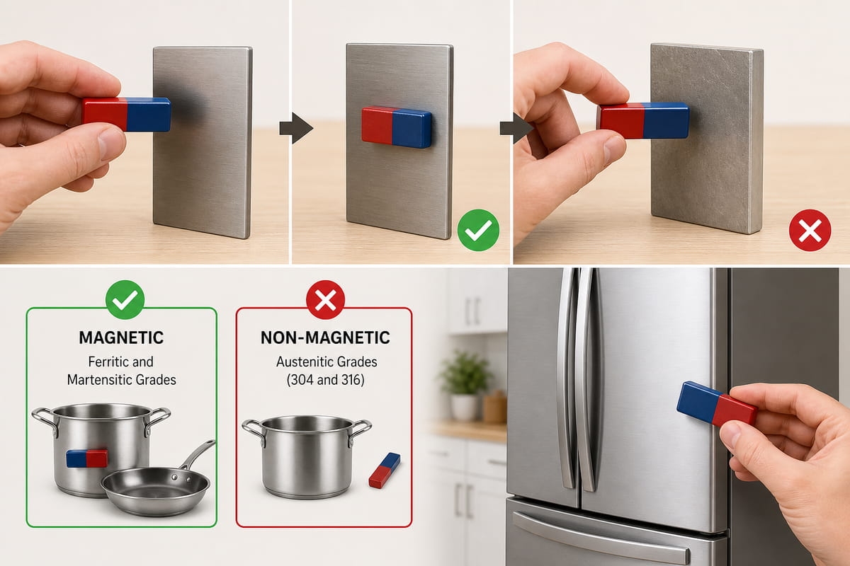 Un aimant adhère-t-il à l'aluminium ? (Voici la vérité !) 8 Comment vérifier si un métal est magnétique
