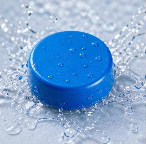 Aimant recouvert de plastique