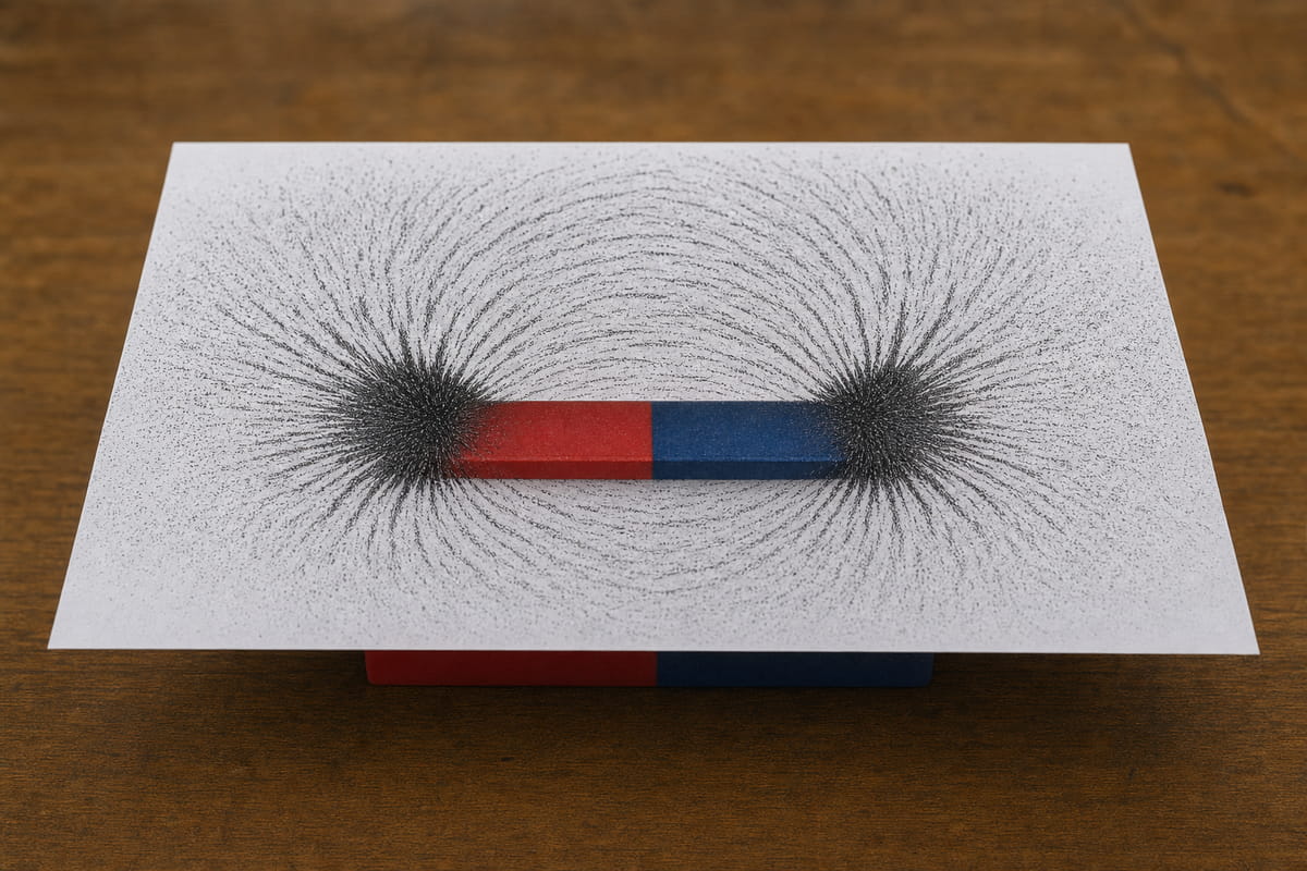 Quelle est la partie la plus puissante d'un aimant en barre ? Les deux pôles 8 Voyez par vous-même (le test des limaille de fer)