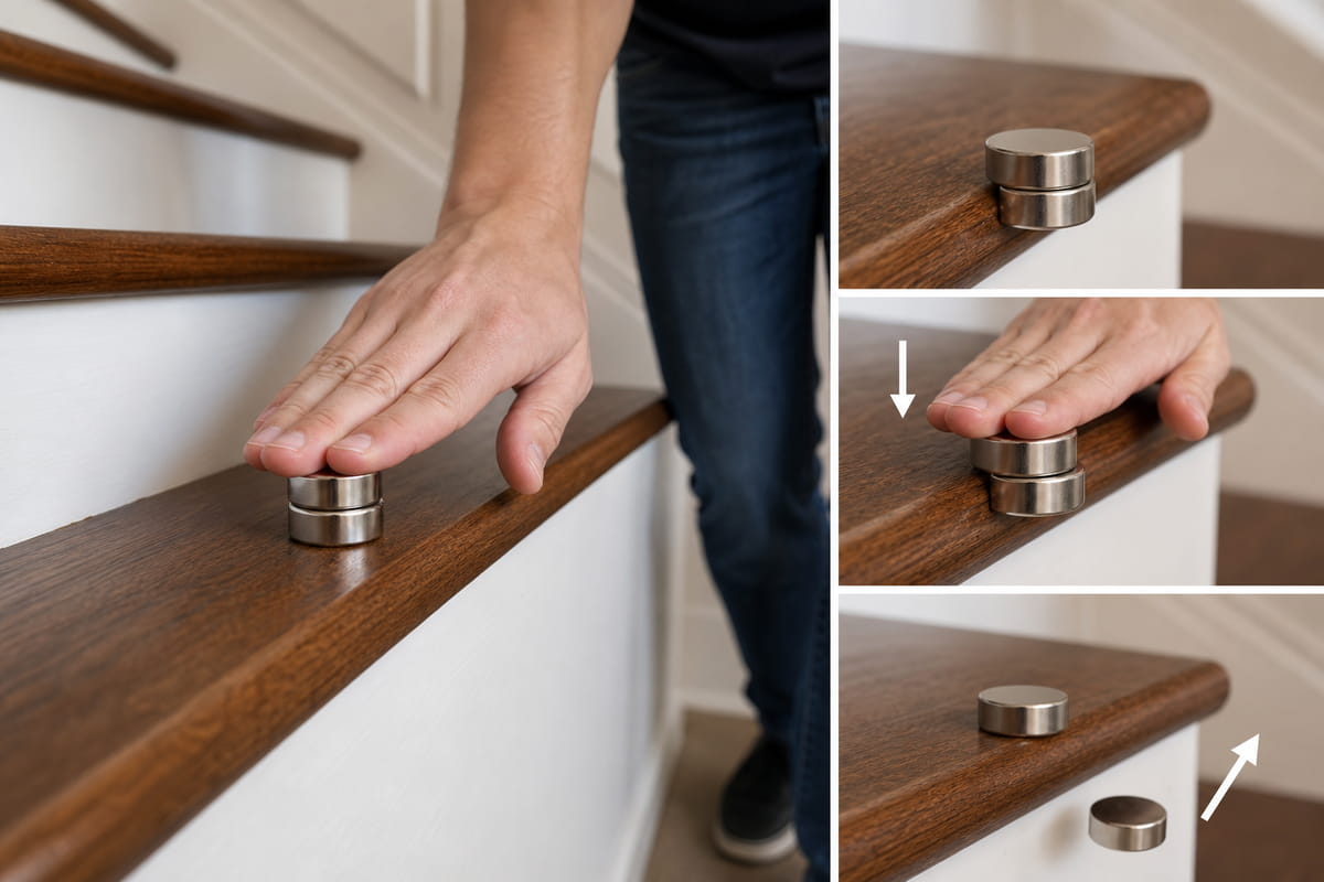 La méthode « en escalier » pour séparer les aimants en néodyme