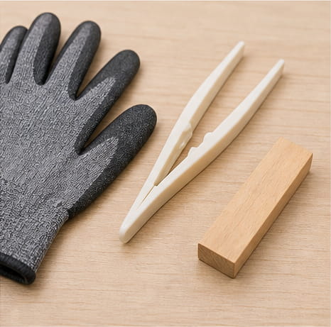 Utilisez des outils non magnétiques
