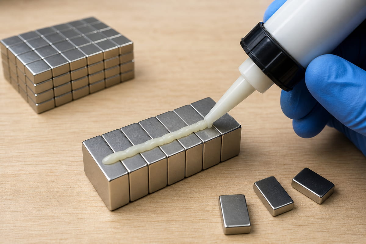 Quelle colle utiliser pour les aimants en néodyme (conseils de pros) 6 Utiliser du polyuréthane pour coller des aimants en néodyme