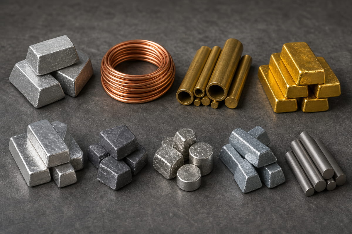 Un aimant adhère-t-il à l'aluminium ? (Voici la vérité !) 4 Qu'en est-il des autres métaux non magnétiques ?