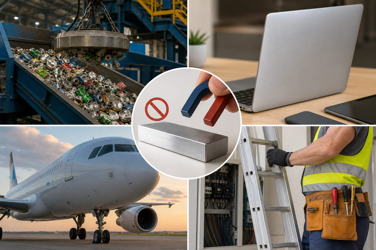 Un aimant adhère-t-il à l'aluminium ? (Voici la vérité !) 6 Pourquoi cela a de l'importance dans la vie de tous les jours
