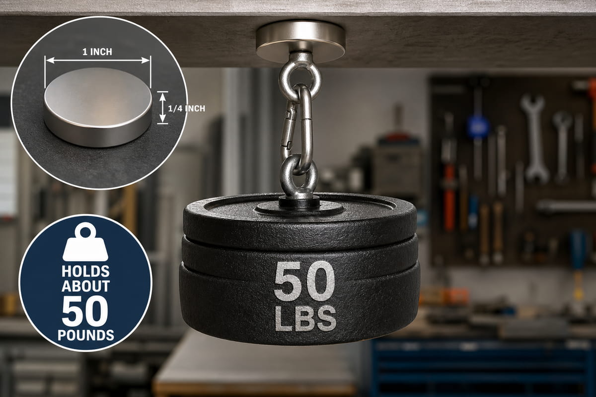 Le N52 est-il l'aimant le plus puissant ? La vérité n° 5 Quelle est la puissance d'un aimant N52 ?
