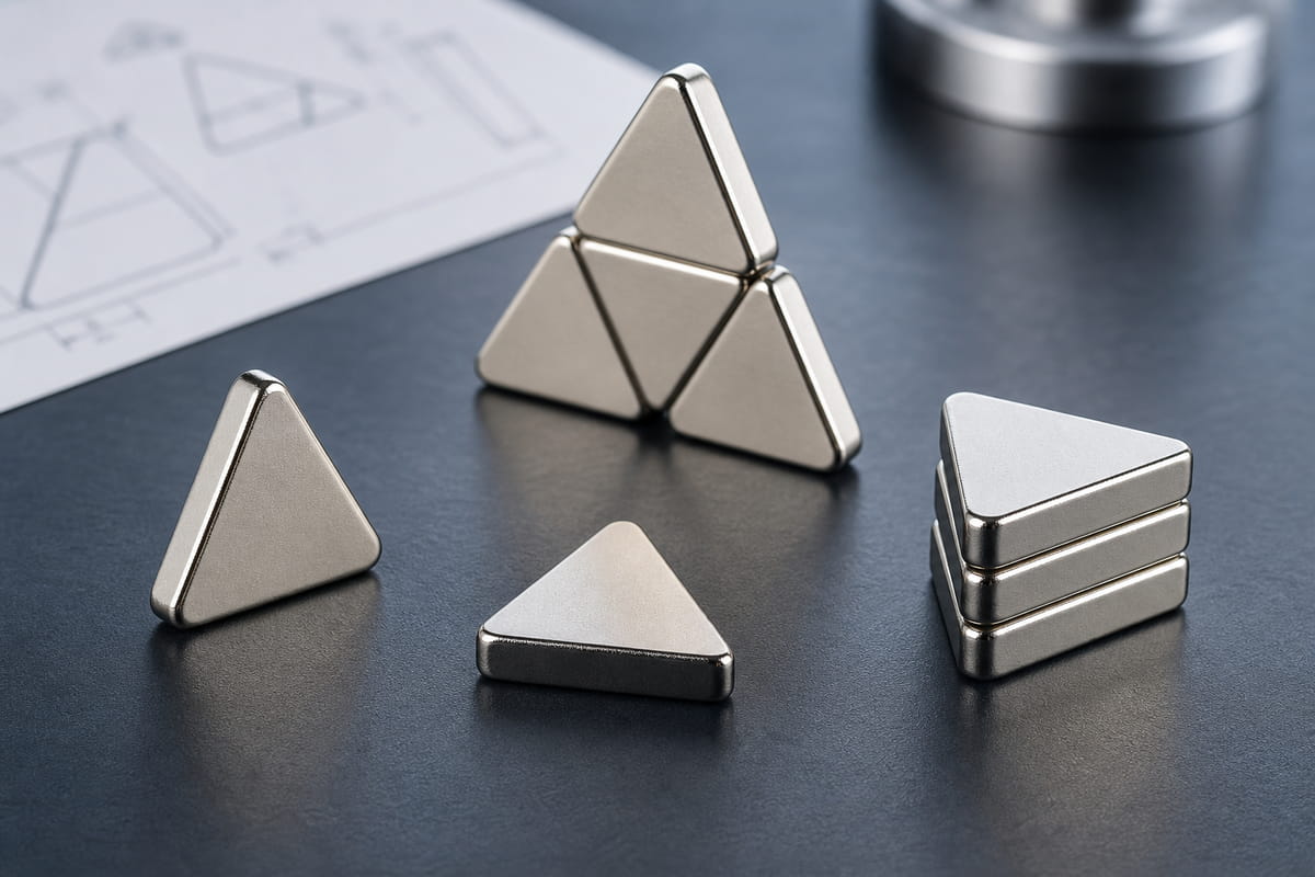 Que sont les aimants triangulaires ?