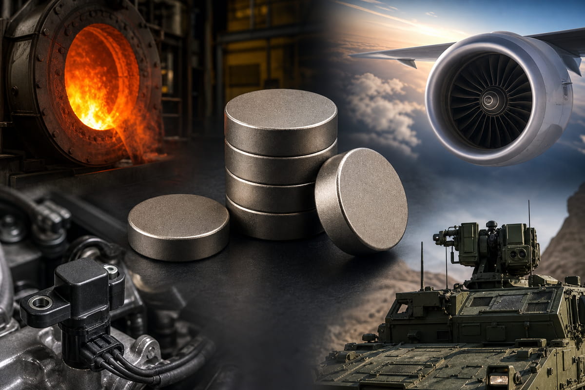 Aimants disques en samarium-cobalt